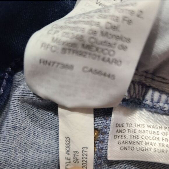 Madewell 10” High Waist Crop Skinny Jeans Size 34 - Picture 10 of 12